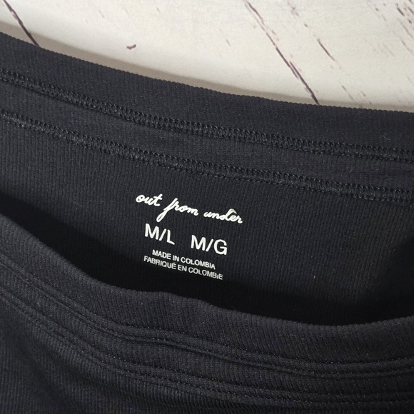 Anthropologie Out From Under Ribbed Cropped Tank Top - Picture 2 of 4